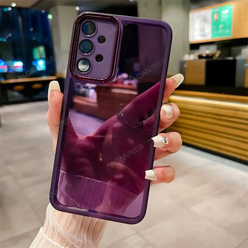 Transparent Silicone Protective Case with Lens Guard