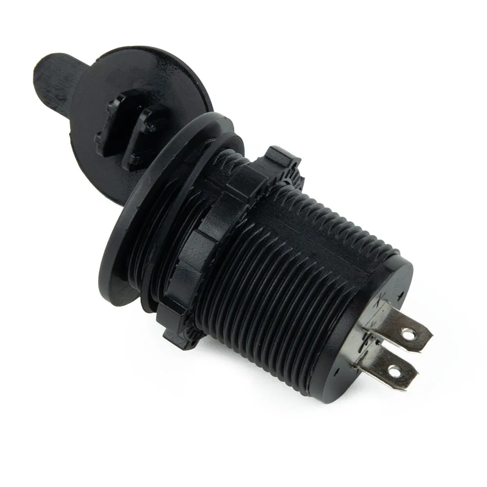 

Dual USB Socket Furniture 12V CBE Connectors Dual Double Dual USB Chargers For 12-24V Voltage Vehicles Practical