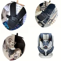 Coussinets de ceinture de sécurité pour voiture de bébé, empêchent l'étrangulation, housses universelles de sangle d'épaule pour poussette, coussins de harnais de sécurité doux pour landau 2