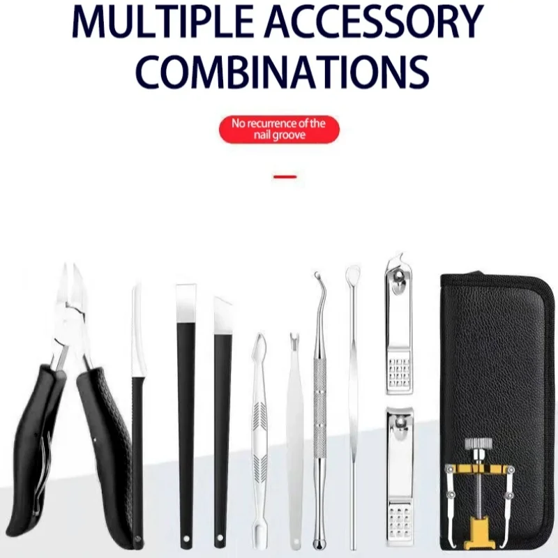 Nail Clipper Set For Paronychia Home Pedicure Tool Portable MEN'S Manicure Knife Dead Skin Scissors