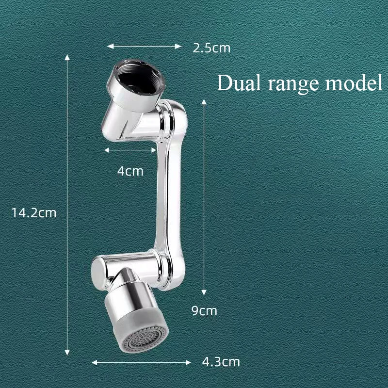 Bathroom Faucet Mechanical arm universal faucet 1080 degree bathroom basin bubbler single gear dual gear optional