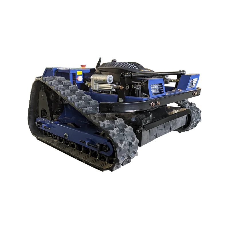 Customized remote control self-propelled four wheel drive crawler lawn mower for orchard home garden mowing 3