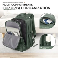 Ryanair 40x30x20 Travel Backpack Vacuum Compression Backpack , Wizzair Cabin Bag 15.6" Laptop Travel Bag，Storage Bag, Schoolbag 4