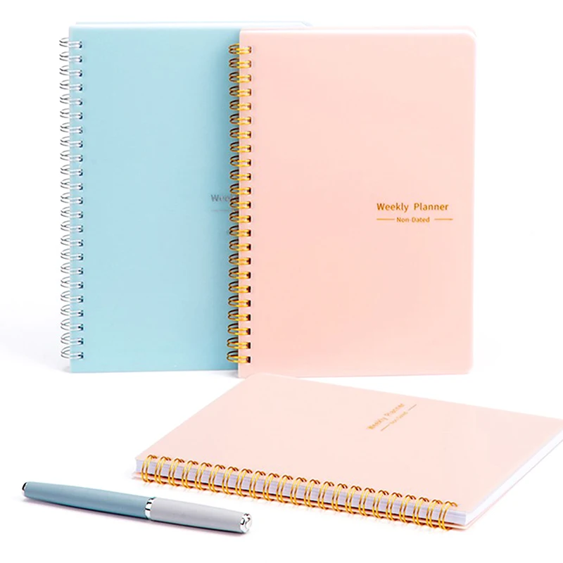 Agenda giornaliera inglese Quaderno a spirale A5 Orari creativi Diario  Blocco note Studenti – i migliori prodotti nel negozio online Joom Geek