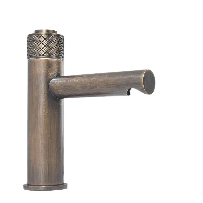 

Whole Copper Button Font Cold Hot Puckering Lavabo Surface Gold Black Mt1030 Europe Type Tap