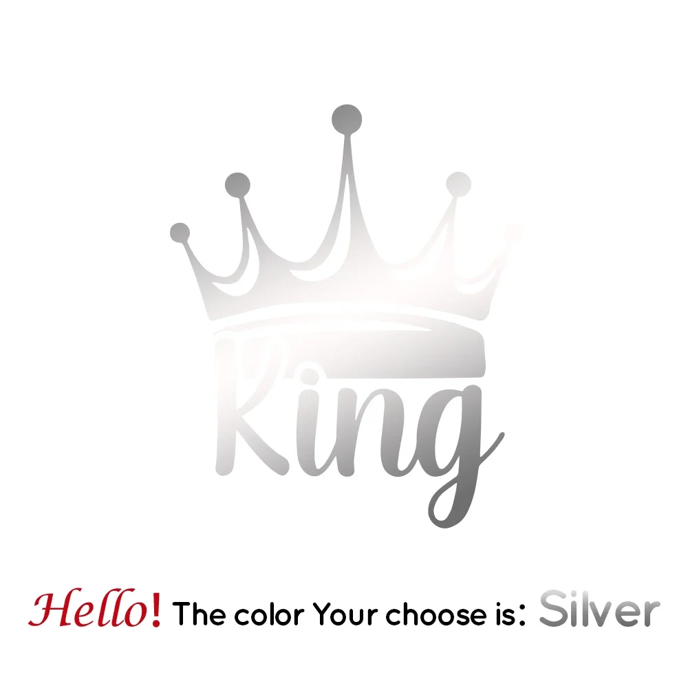 Autostickers King 'S Crown Creatieve Pvc Autoruit Carrosserie Decall  Auto-Styling Accessoires, 15Cm - AliExpress, image size:1000x1000