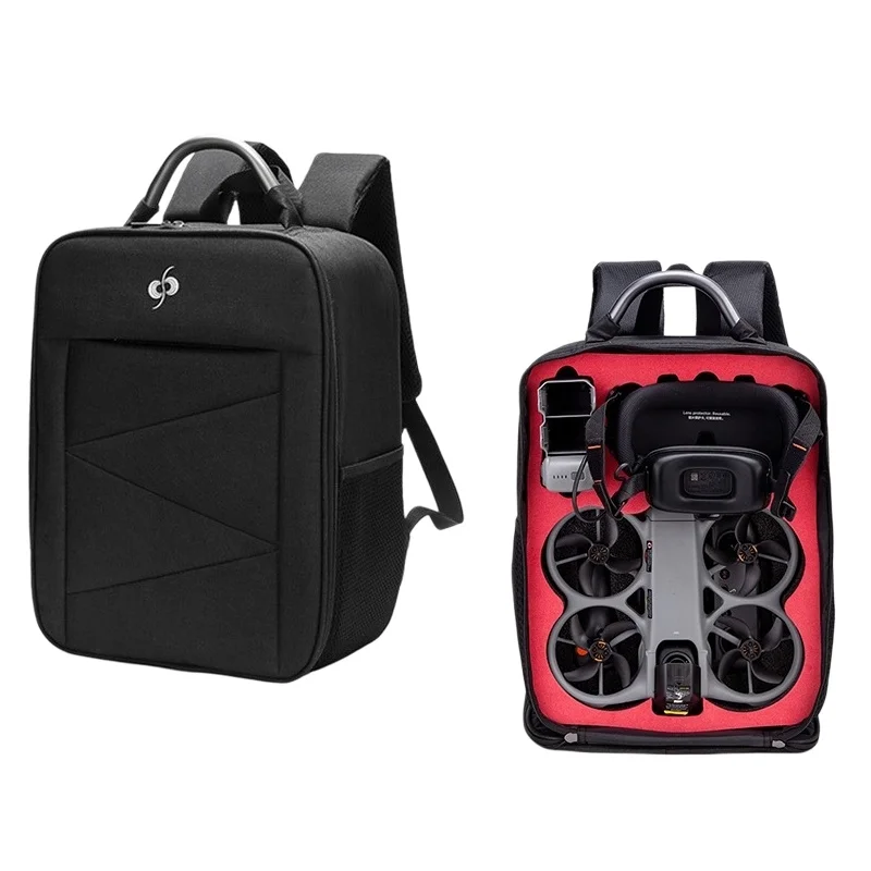 DJI Avata 360용 대용량 백팩, 충격 방지 및 내구성 있는 보관 가방