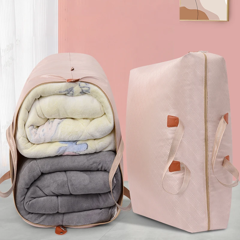 Elegant Oxford Fabric Storage Bag - Stylish Handheld Travel & Storage Solution