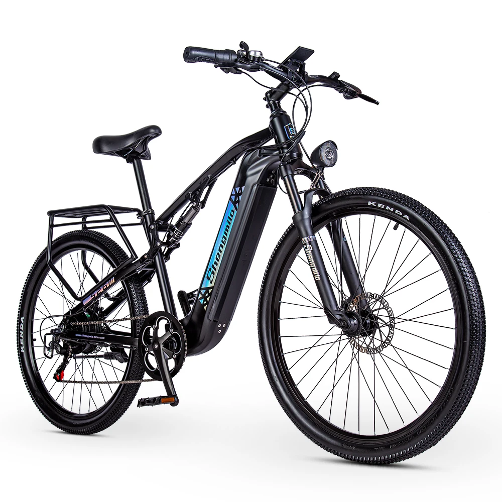 Shengmilo S26 Ebike 48V500W Bicicletta Uomo17.5Ah840Wh Batteria Rimovibile Samsung Batteria Bici Elettrica Per Adulti E-Mountain Bike Bicicletta Elett
