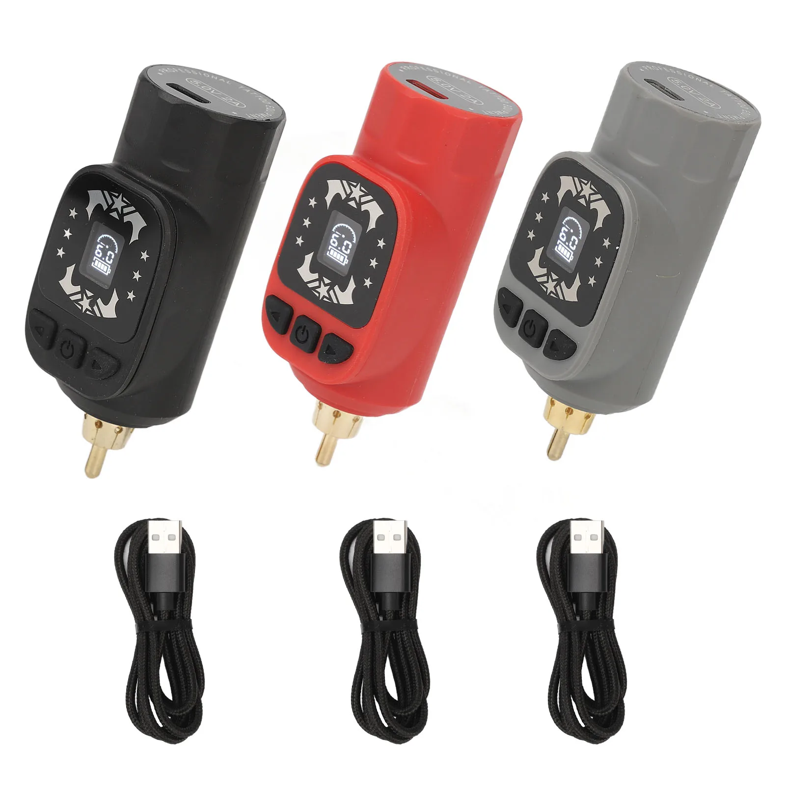 

Tattoo Wireless Power Supply 1600mAh Interface Digital Display Tattoo Machine Pen Battery