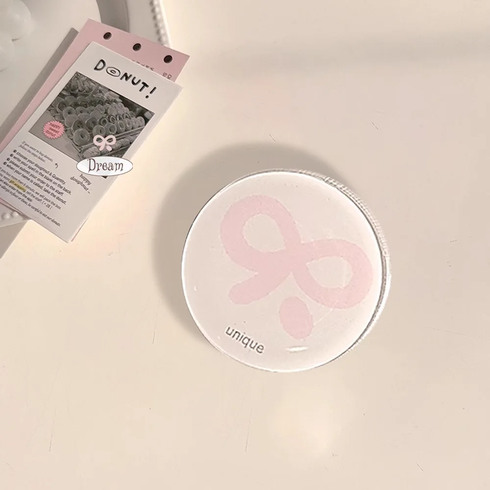 Ins 韓国ガーリー電話スタンドかわいいスマート Tok イチゴ蝶ボヘミアンレインボーハートデザインホルダーポップソケットグリップ用