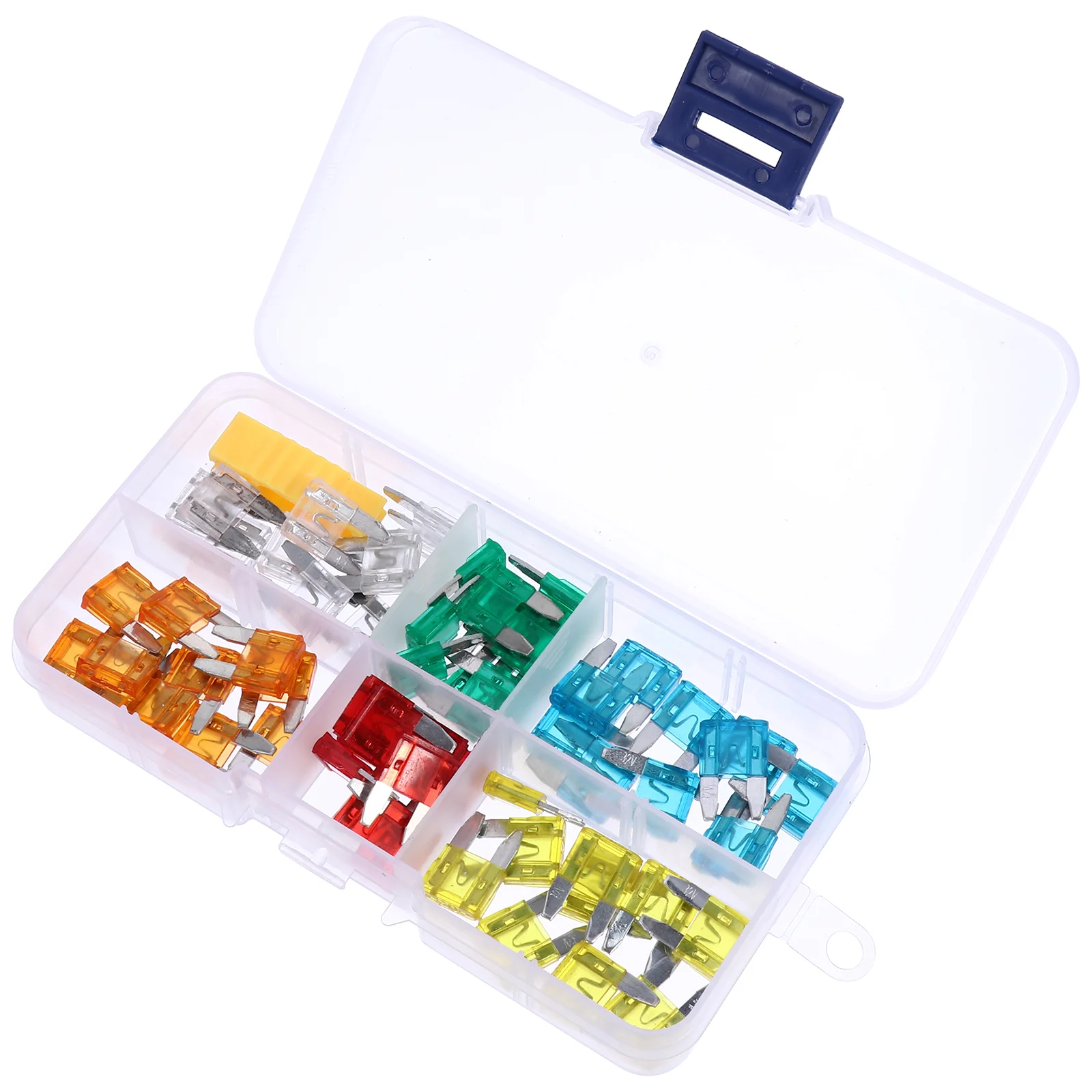 

120pcs Iron Car Fuses Assortment Kit Blades Auto Fuses Replacement Fuses