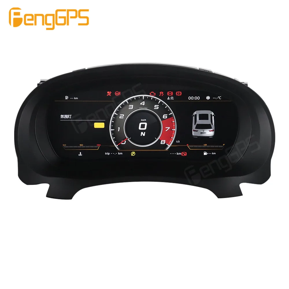 For Volkswagen VW Golf 6 R GTI Golf MK6 2008-2014 Car LCD Dashboard Digital Cluster Virtual Cockpit Instrument Speedometer Unit