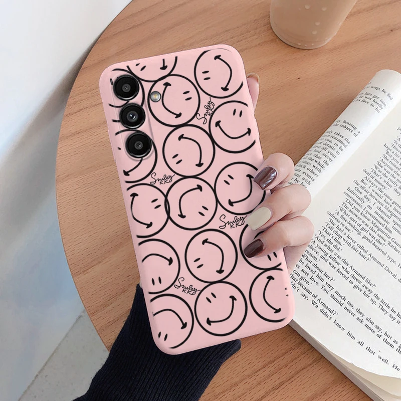 Leopard Print Pattern Soft Silicone Protective Phone Case for Samsung Galaxy A14 5G