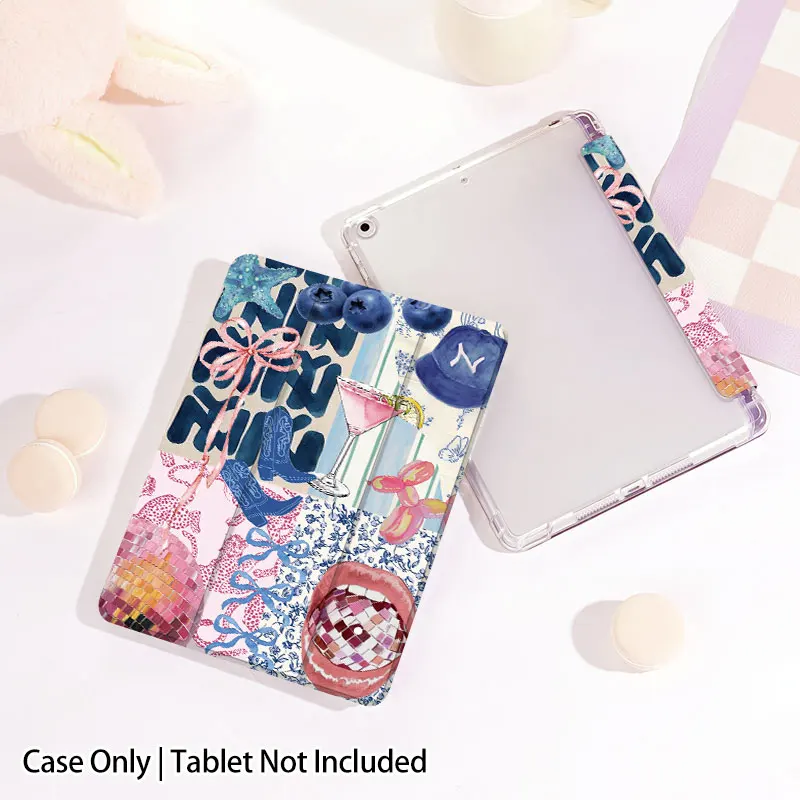 Premium iPad Case with TPU Soft Shell and Sleep/Wake Functionality