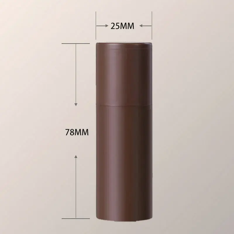 Beard Filler Beard Filling Powder Waterproof Mustache Repair Enhancer Shaping Stamp for Men Black/Dark Brown Cover Care