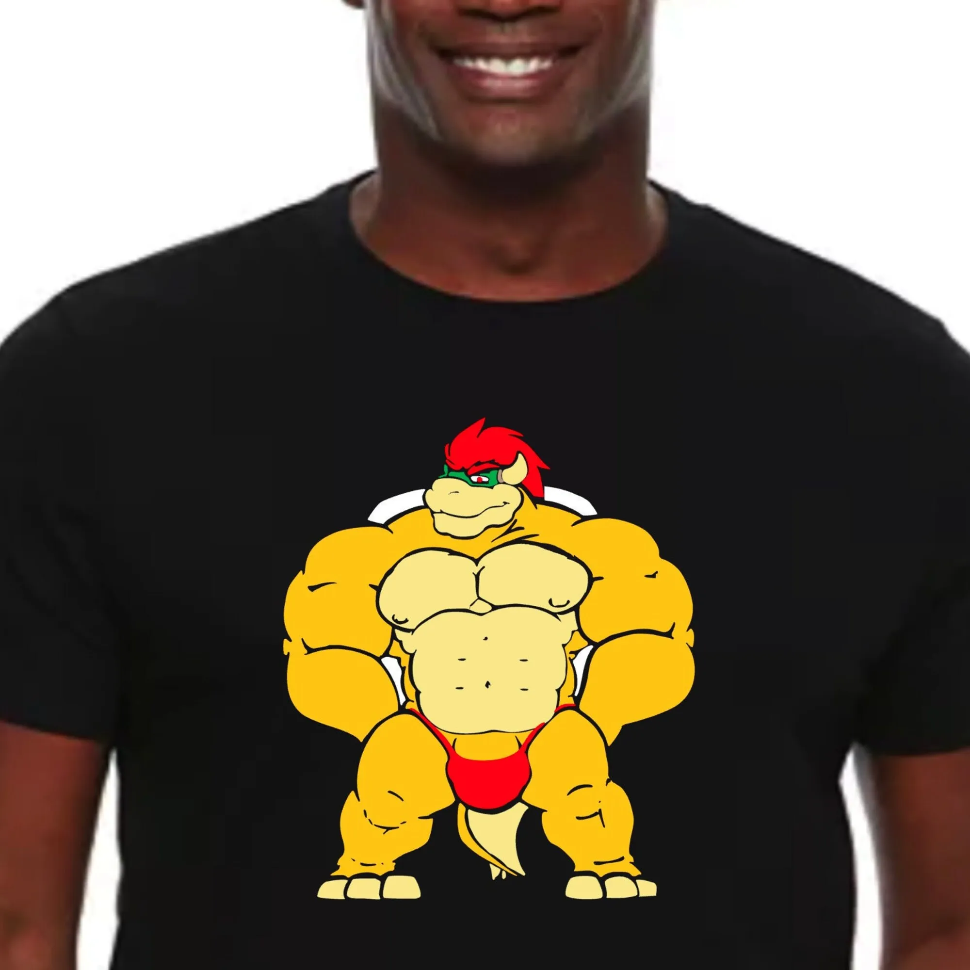 Maglietta Muscle Daddy Bowser