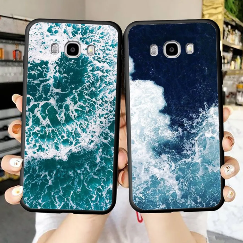 

Blue sea Phone Case For Samsung J 7 plus 7core J7 neo J6 plus prime J6 J4 J5 Mobile Cover