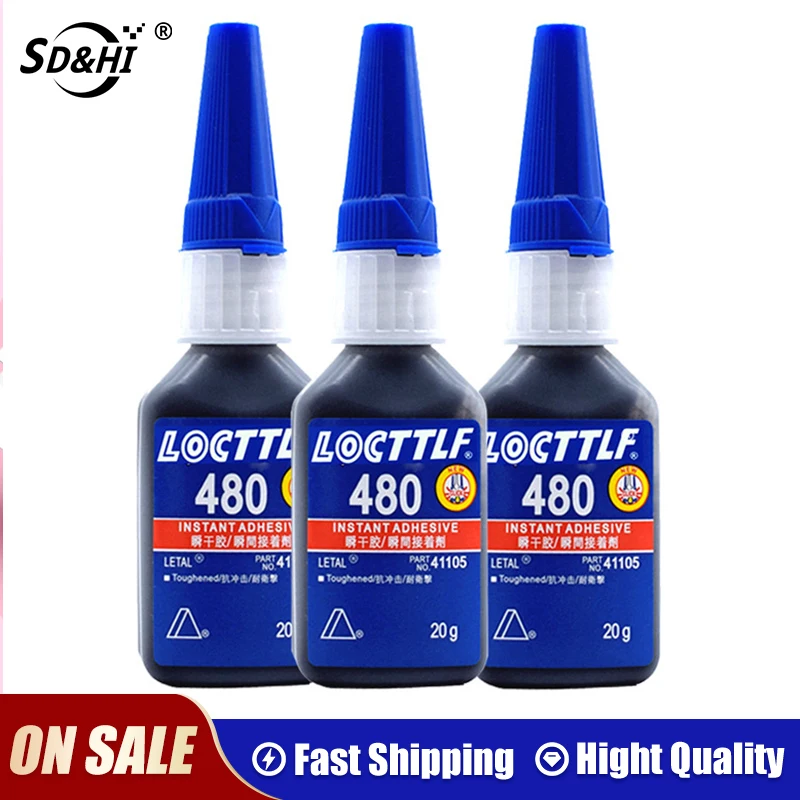 1pc 480 Instant Fast Adhesive 20ML Bottle Stronger Super Glue Multi
