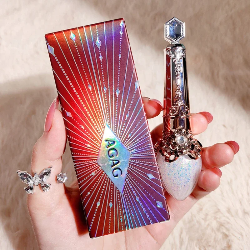 Eye shadow Liquid Eye Shadow Glitter Sequins Pearlescent Fine Flash Highlight Waterproof Cosmetics for Women