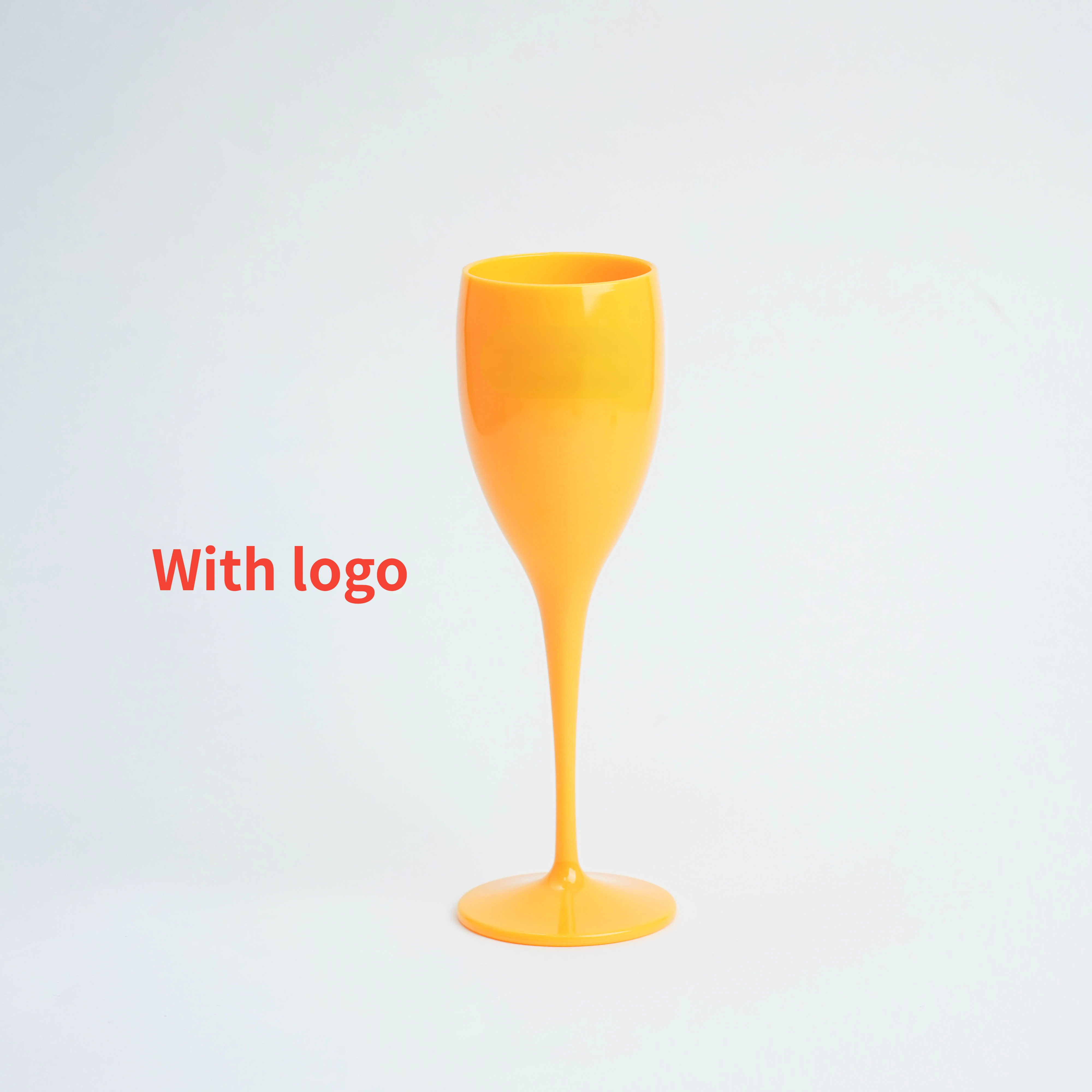 Veuve Clicquot Champagne Flute Plastic Glass Ice Bucket Dishwasher Safety  White Acrylic Champagne Imitation Glass Transparent - AliExpress