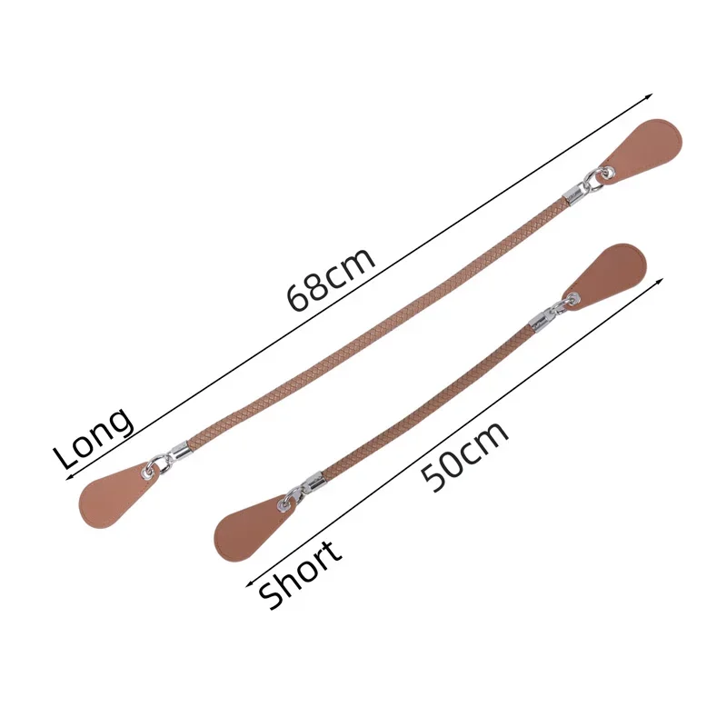 2024 obag Woven rope handles belt long shoulder straps short handle accessories suitable for O bag Tote women Bag