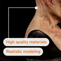 Забавная маска с изображением инопланетянина, латексная маска с изображением инопланетянина, реквизит, реалистичные жуткие маски на Хэллоуин, карнавальный костюм, реквизит для вечеринки — изображение 6