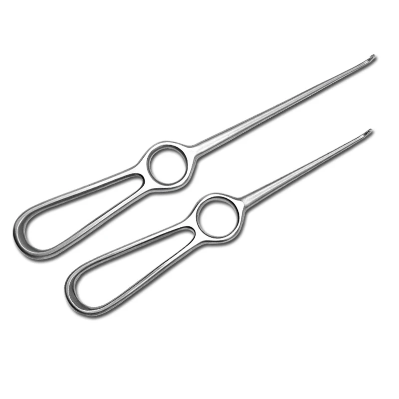 

Wound pulling hooks Surgical tissue pulling hooks