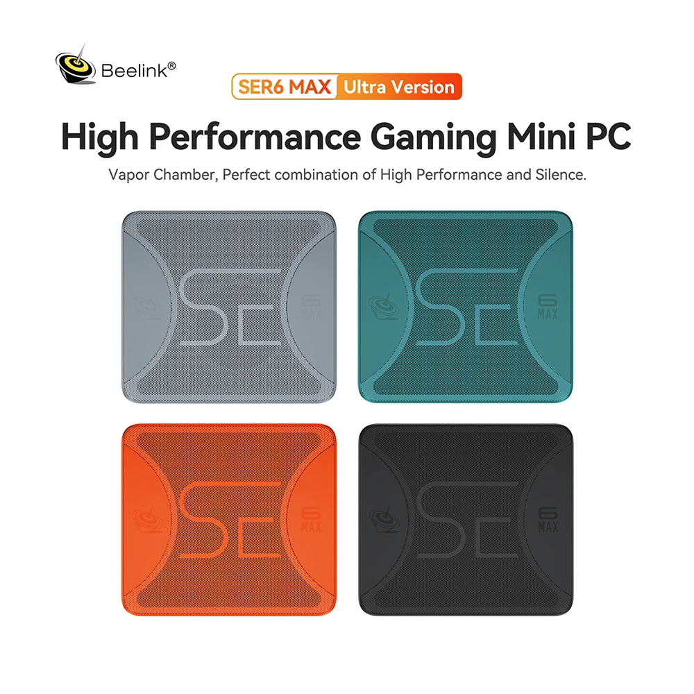 Beelink SER6 Max AMD Ryzen 9 6900HX MINI PC DDR5 16GB 500GB