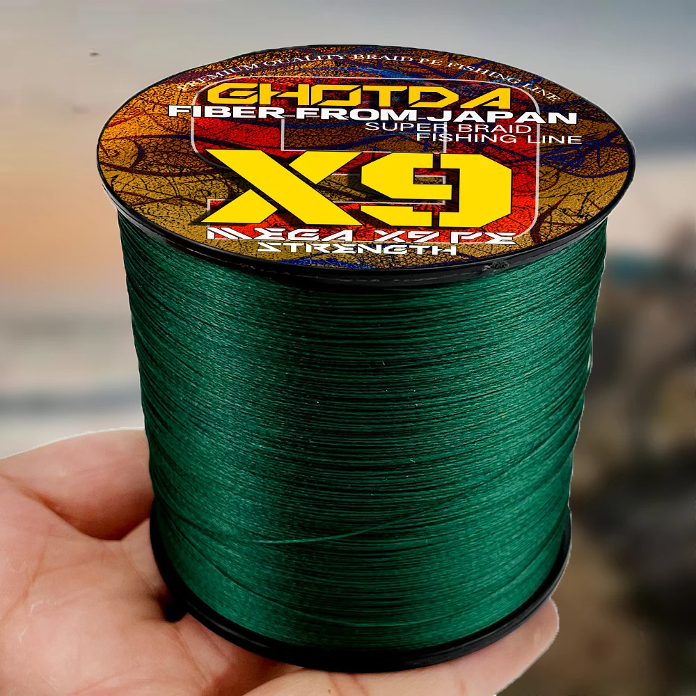 300M Linea Intrecciata Di Alta Qualità Pe Lenza 8 9 Fili Tessuto Di Acqua Salata Cavo Da Pesca Pesca Super Multifilamento Max 100Lb