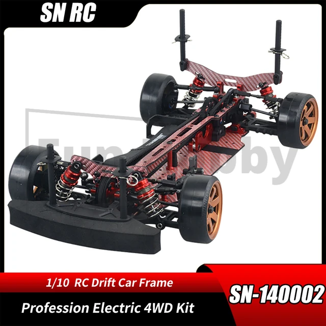 1/10 SN-140002 RC Drift Car Frame Body Kit Profession Electric