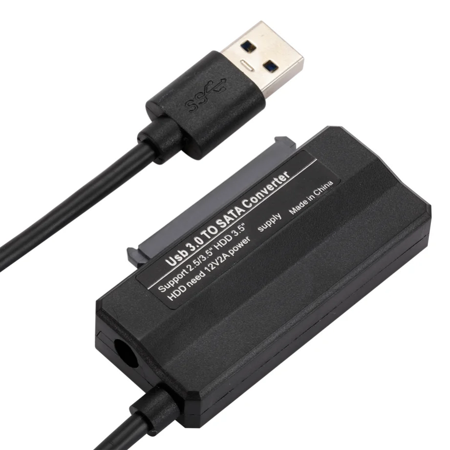SATA to USB 3.0 Adapter Cable USB To SATA 3 Cable Support 22 Pin 2.5 3.5 inche External HDD SSD Hard Disk Computer Connector Fit