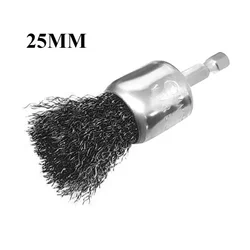 Premium Coarse Carbon Steel Wire Brush Set with 1/4 - Inch Hex Shank (1 Model B)