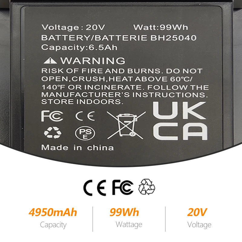 C&p Hv 20b 4000mah Bh25040 Bh53420 Bh15260 Bv25040 Bv15030 Onepwr Battery  For Hoover - Rechargeable Batteries - AliExpress