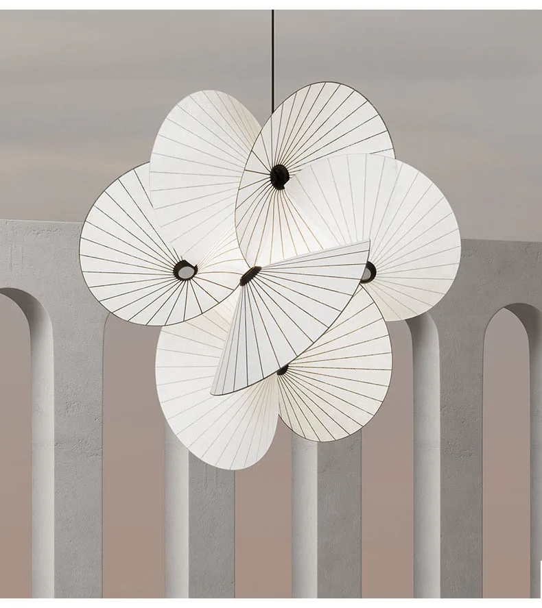 Minimalist Cloth LED Pendant Lamp