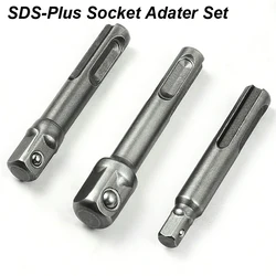 SDS - Plus Socket Adapter Set - Drill Bit and Wrench Converter Extension (SDS Plus Adatper)