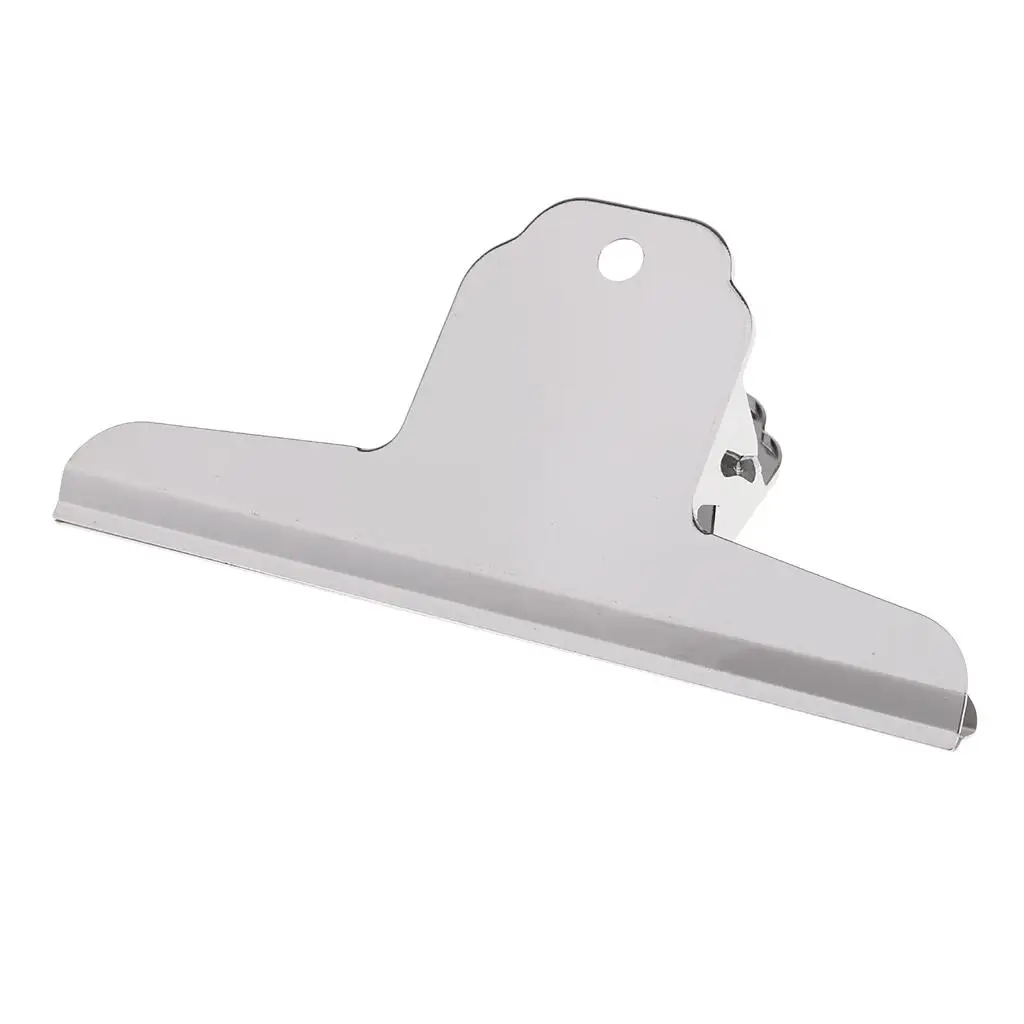 Single Multifunction School Home Office Clips Heavy Duty Stainless Steel Clips Binder Clip File