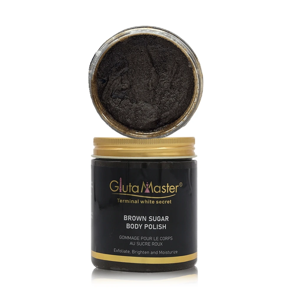 Gluta Master Black Sugar Face Exfoliator Scrub Skin and Pores Cleansing Skin Care Smoothing Moisturising Natural Scrub 6