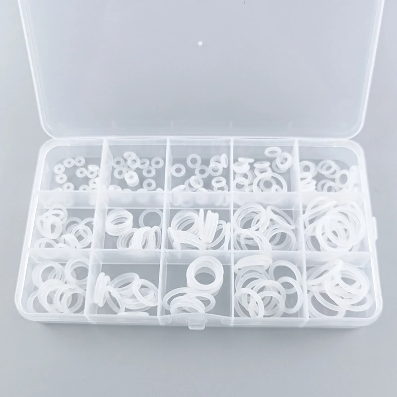 Description Picture 3 of item225pcs/box Silicone Seal O-ring NBR Seal Ring Kit Nitrile Rubber NBR O-Ring Gasket Sealing Ring O Rings Rubber Kit Set