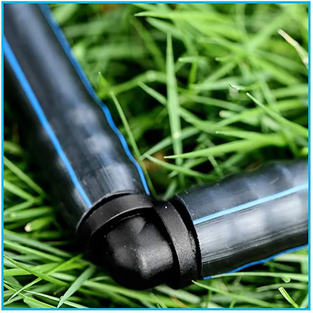 Barbed Elbow Connector for Micro Irrigation Systems - 90 Degree Fitting for Garden Watering