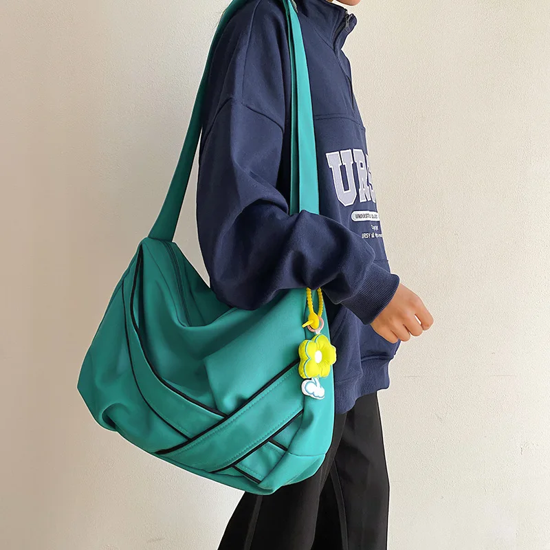 thumbnail image 1 of Bolsos de mano Bolso de mujer 2023 Bandolera de diseñador Bolso bandolera grande de lujo para mujer Bolsos de mano de lona con cremallera para niña, 1 of 5