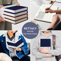 Кожаный чехол для блокнота A5 в стиле ретро, утолщенный деловой мягкий блокнот из искусственной овчины, деловой офис, школьные канцелярские принадлежности — изображение 3