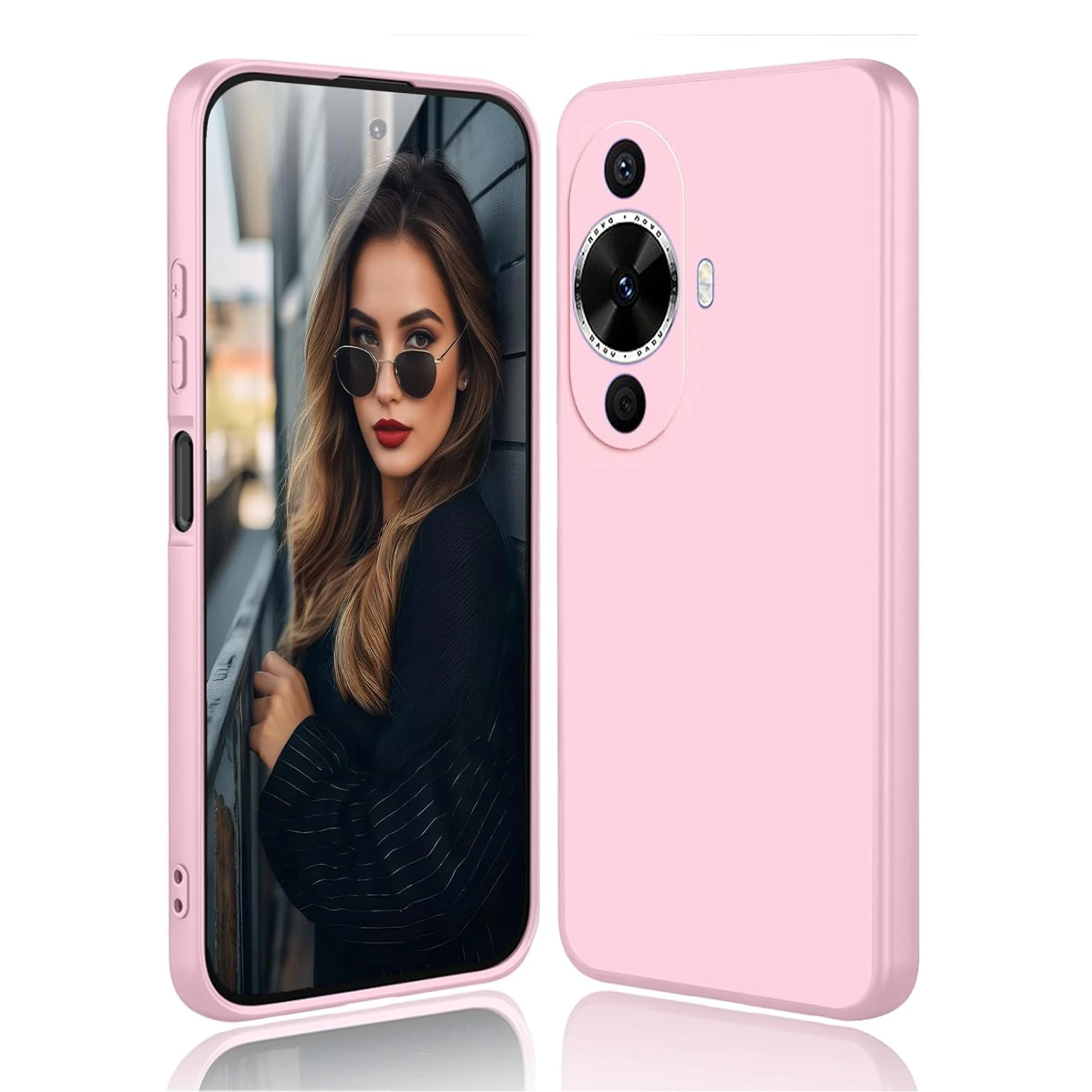 Flexibler TPU-Fall aus flüssigem Silikon für Huawei Nova 12 SE 12S 12i 11 Pro 11i 10 9 SE Schutzhülle Fundas Coque Capa_voghion.com