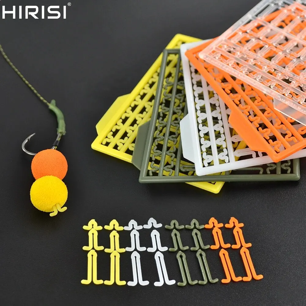 5 pièces montage hair rig carpe Hirisi stops boilie perçage V stopper accessoires pêche AH163