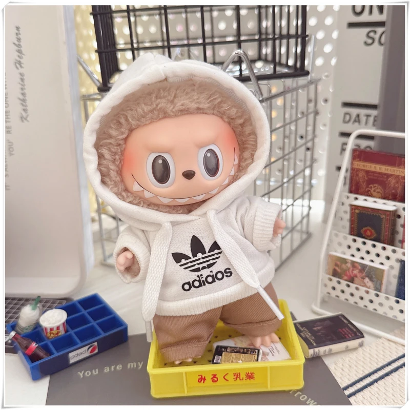 らぶぶ服15-17cm Labubu GD着せ替えアウトフィット Only Clothes Funny Doll 15/17cm Gd Wear Style labubu clothes