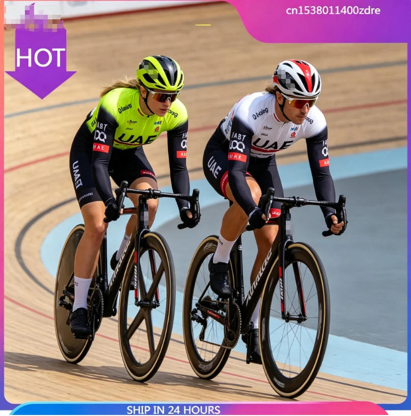 겨울 UAE 새로운 사이클링 자켓 마이요 남성 여성 MTB Ropa Ciclismo Thermal Fleece Road 자전거 저지 코트 의류