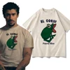 Bad Bunny Debi Tirar Mas Fotos Album Print Tshirt Hip Hop EL COQUI Frog Unisex Fashion Print T-Shirt Pure Cotton Streetwear Tops 1