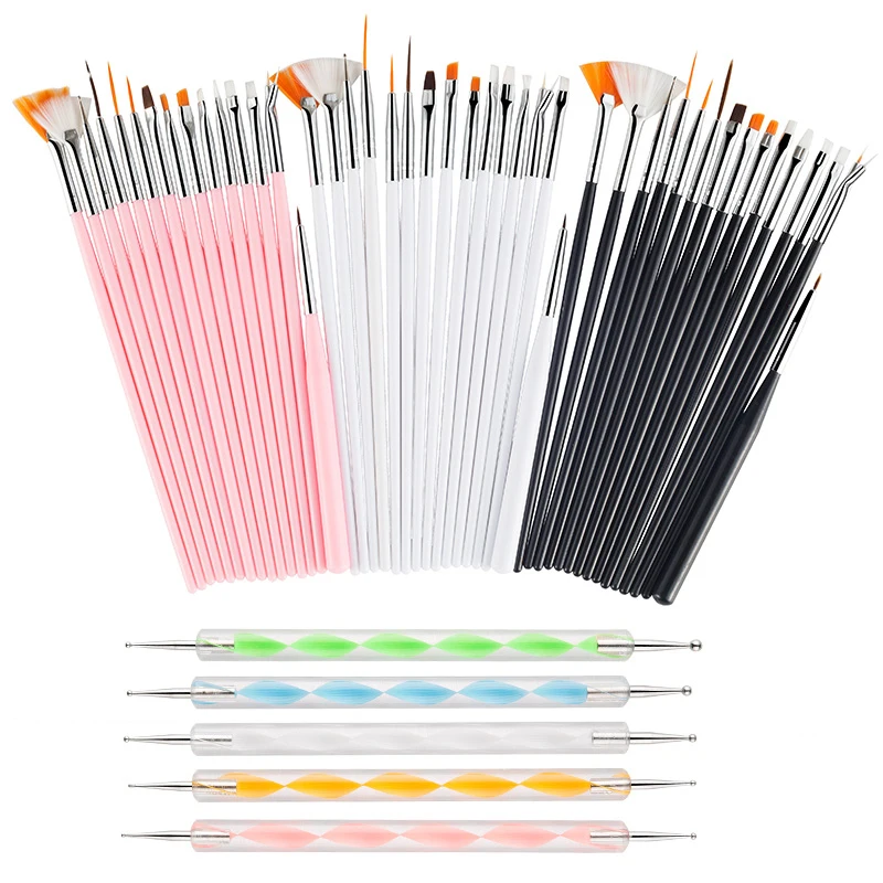 Nail Art Tool Set: Complete Brush and Design Kit
