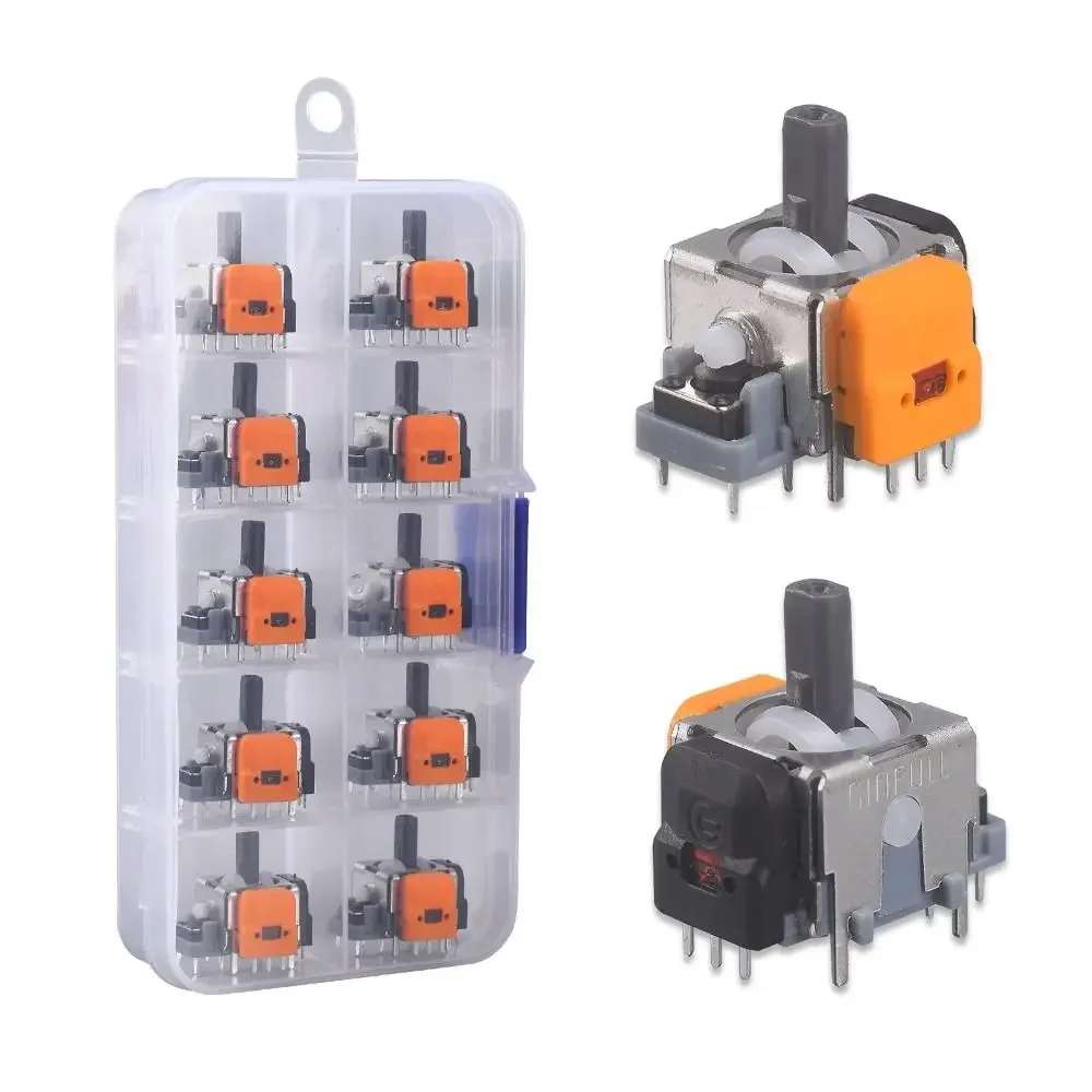 10PCS 3D Analog Sensor Hall Effect Joystick