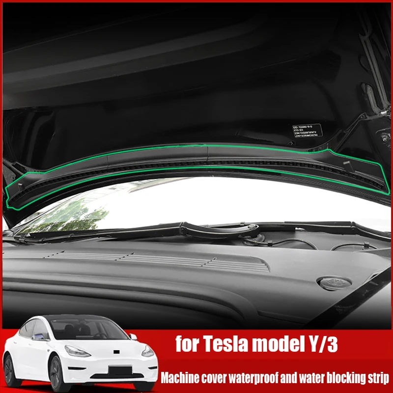 

For Tesla Model 3/Y hood waterproof sealing strip accessories